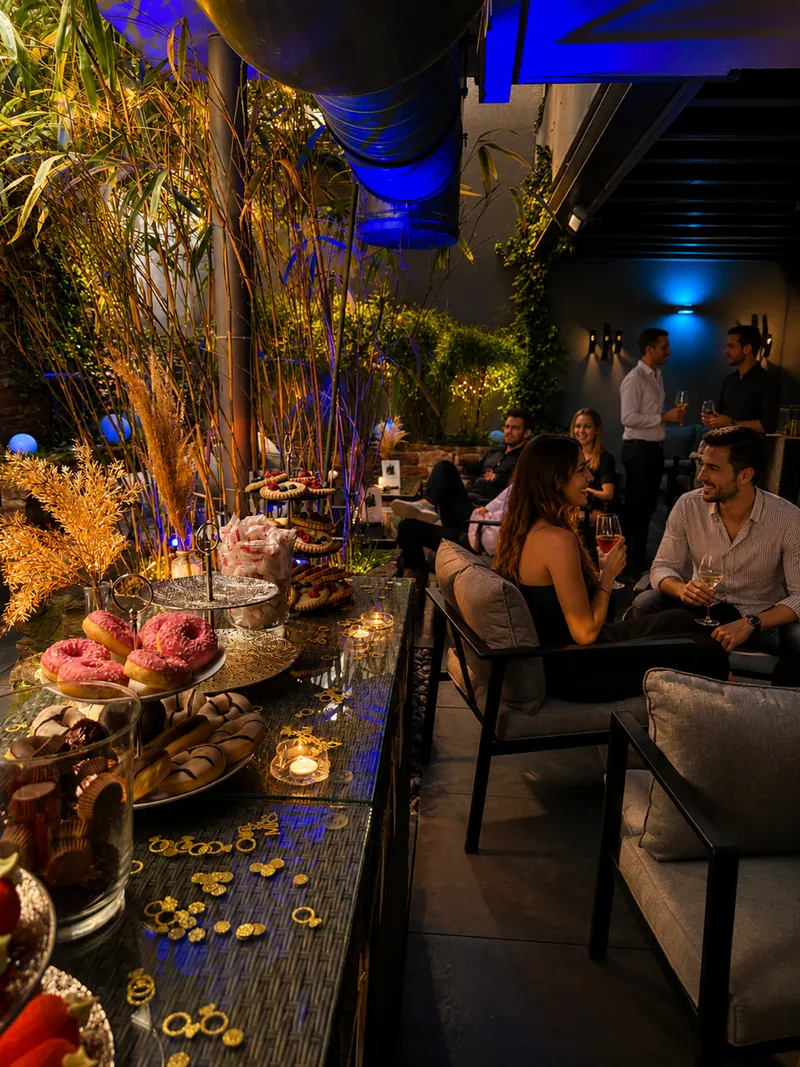 Candy-Bar bei einer privaten Feier